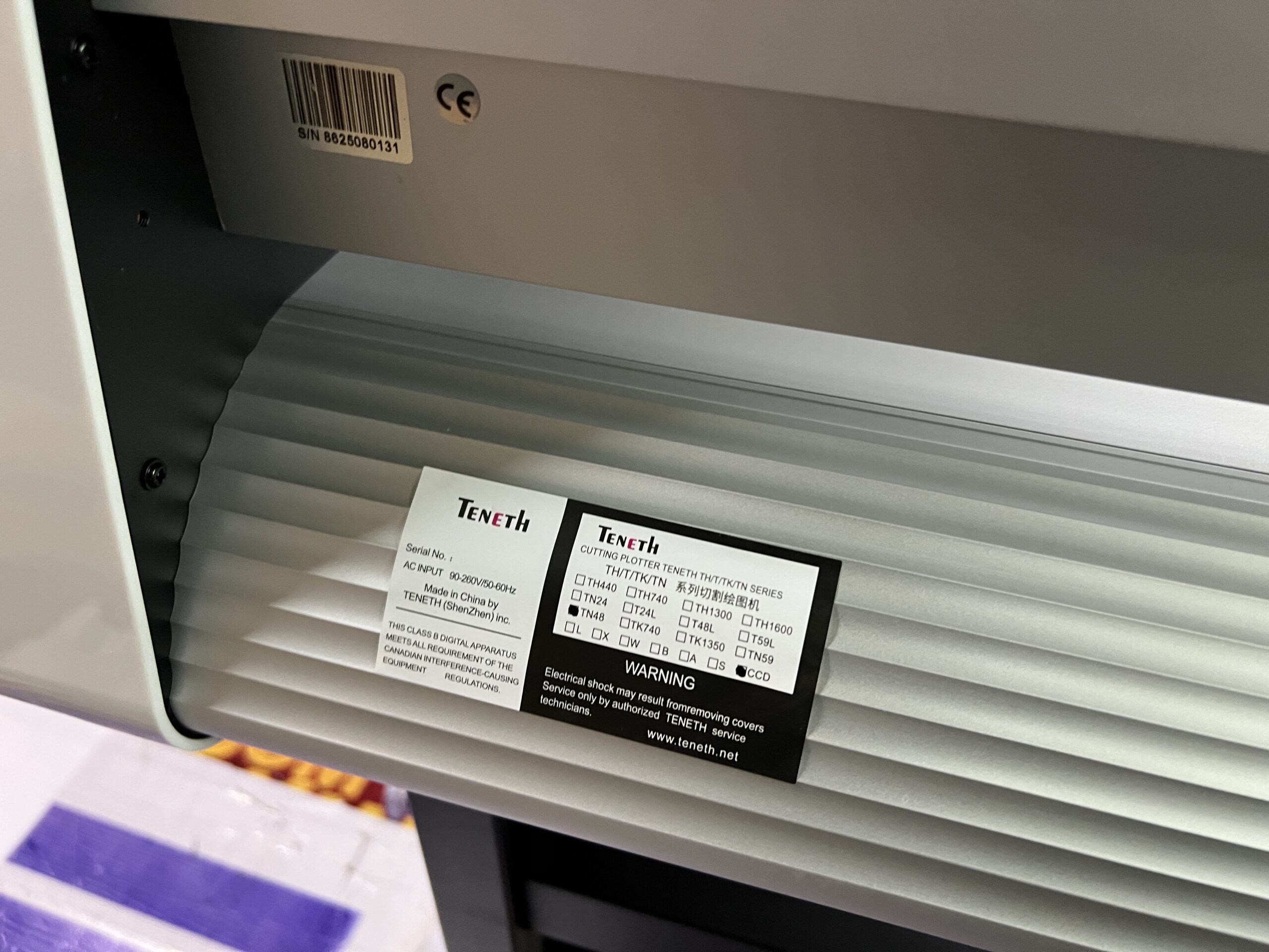 🖨️ Teneth TN48CCD – 48 Inch Cutting Plotter with CCD Camera - Image 2